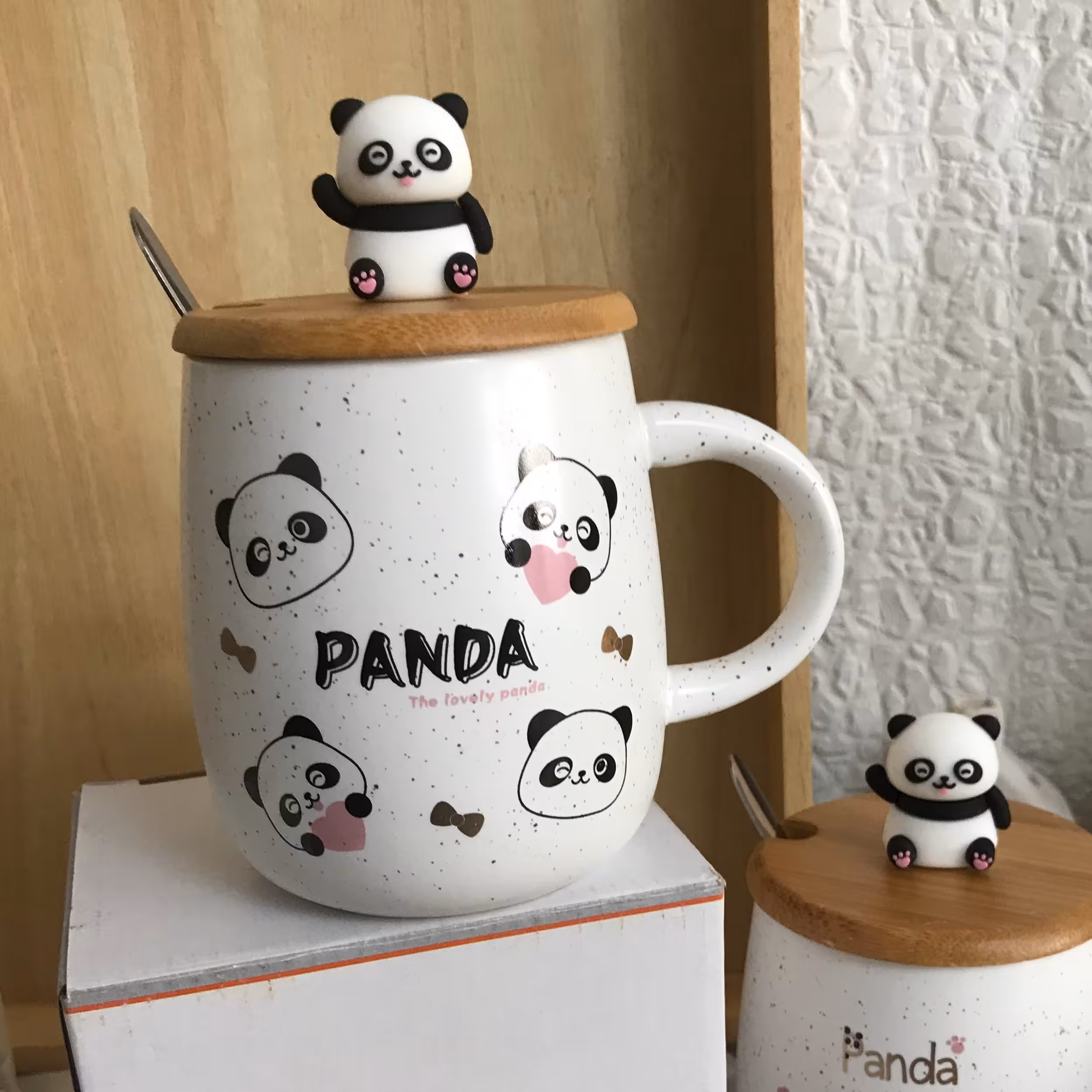 ماگ پاندا درب بامبو