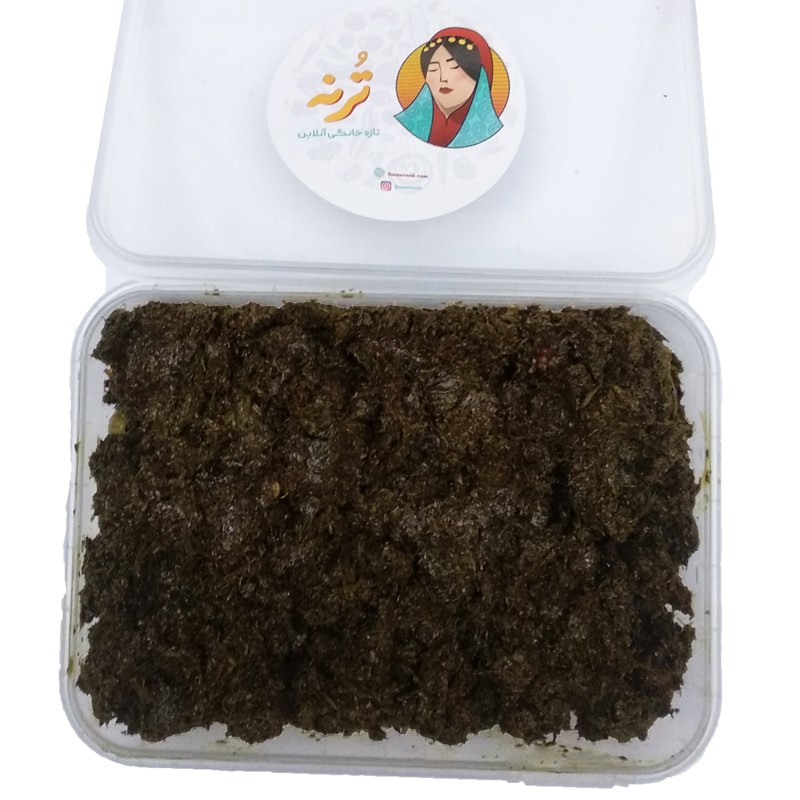 سبزی سرخ شده قرمه سبزی