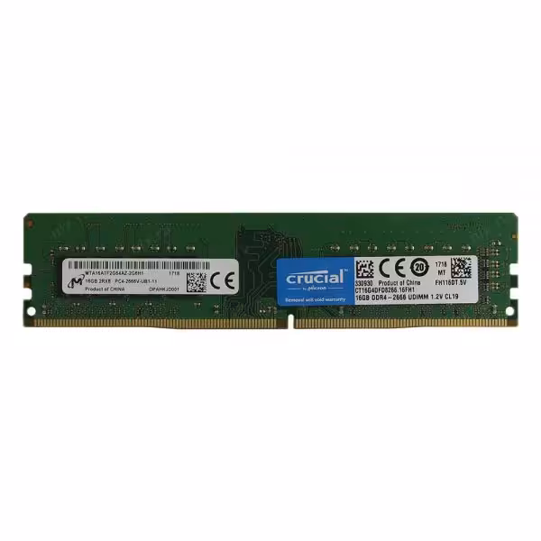 رم دسکتاپ کروشیال DDR4 مدل CT16G4DFD8266 2666MHz ظرفیت 16 گیگابایت