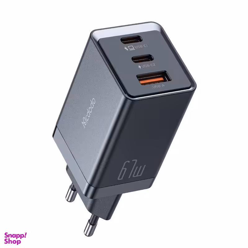شارژر دیواری 67 وات مک دودو مدل 67W GaN5 mini