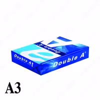 کاغذ A3 دابل آ  (دبل آ)  Double A  - یک بسته 500 برگی 80 گرمی