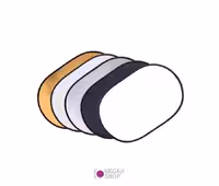 رفلکتور عکاسی پنج کاره S&amp;S 80*120