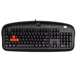 صفحه کلید مالتی مدیا ای فور تک مدل KB-28G