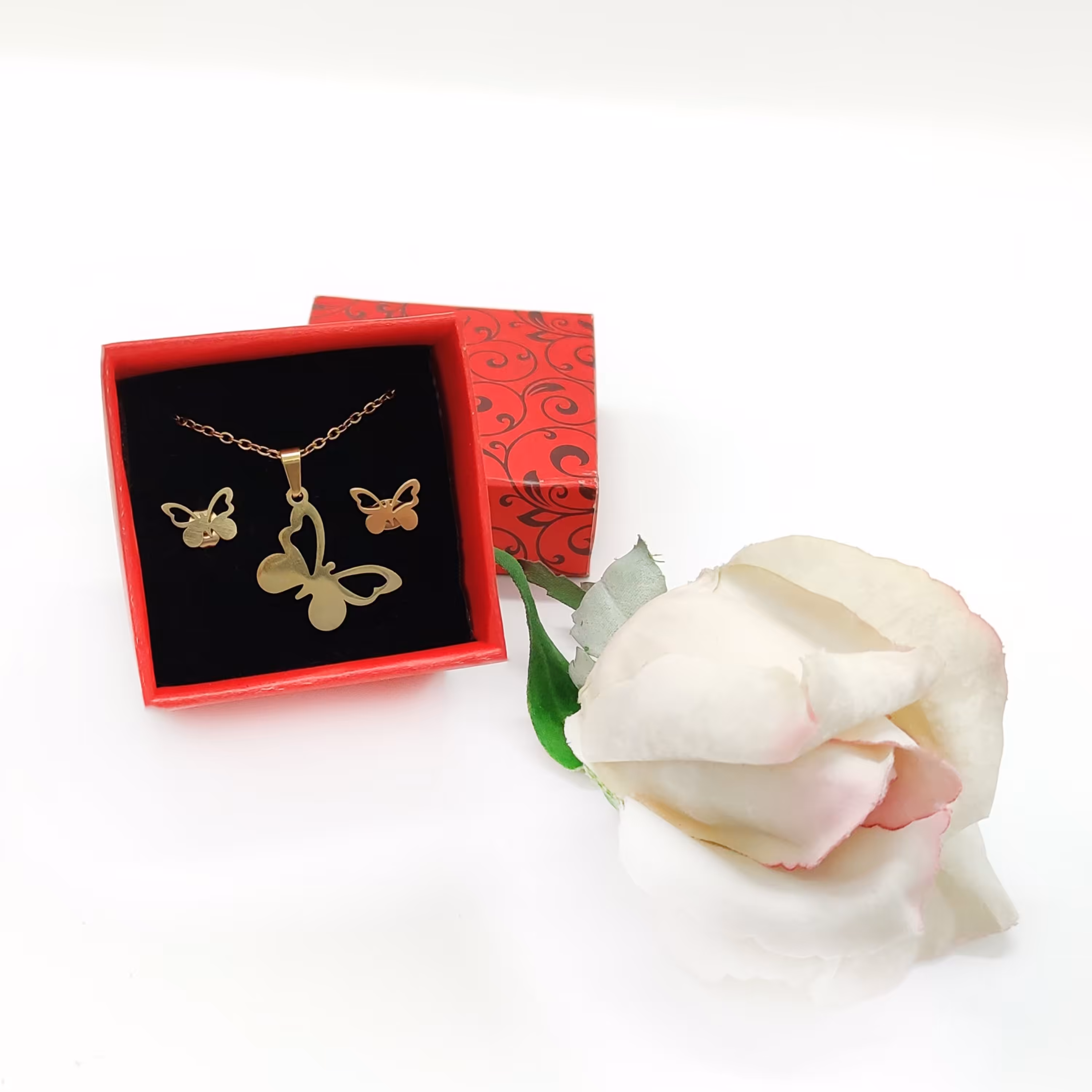 نیم ست زنانه مدل پروانه 1