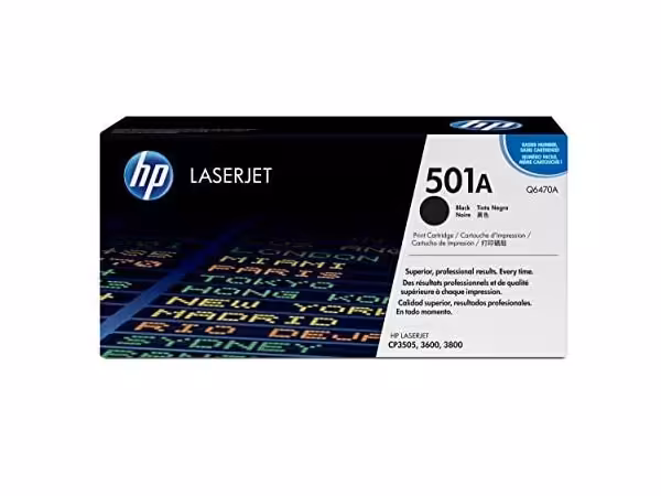 کارتریج تونر مشکی اچ پی 501A