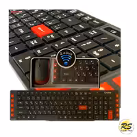 کیبورد و ماوس بی سیم مدل KB-M1