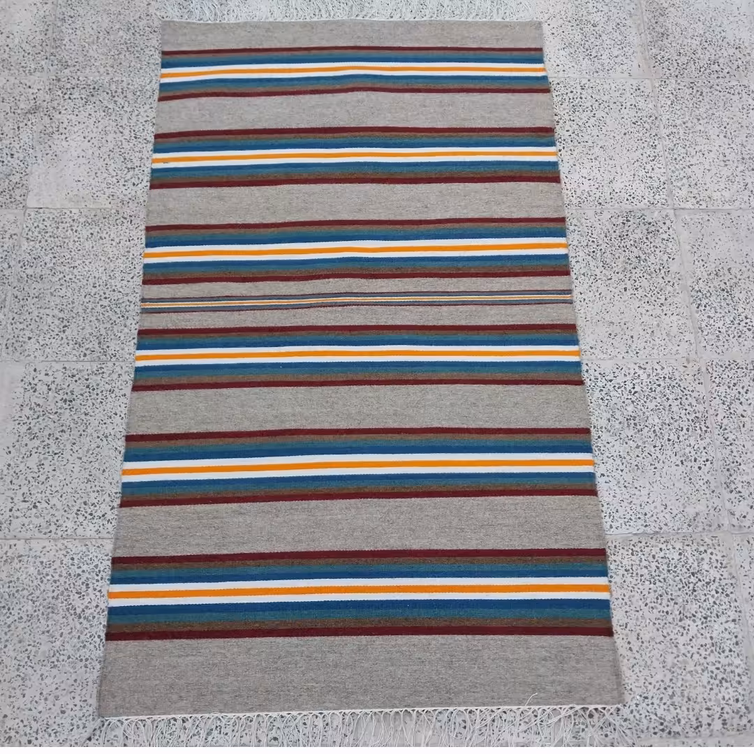 گلیم پشمی دستبافت 4086