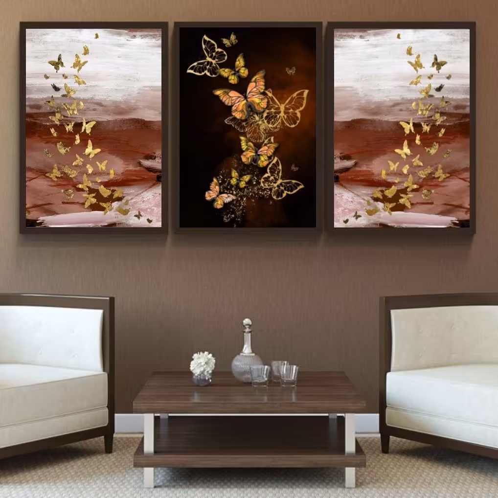 تابلو دکوراتیو 3تیکه  کد 00105