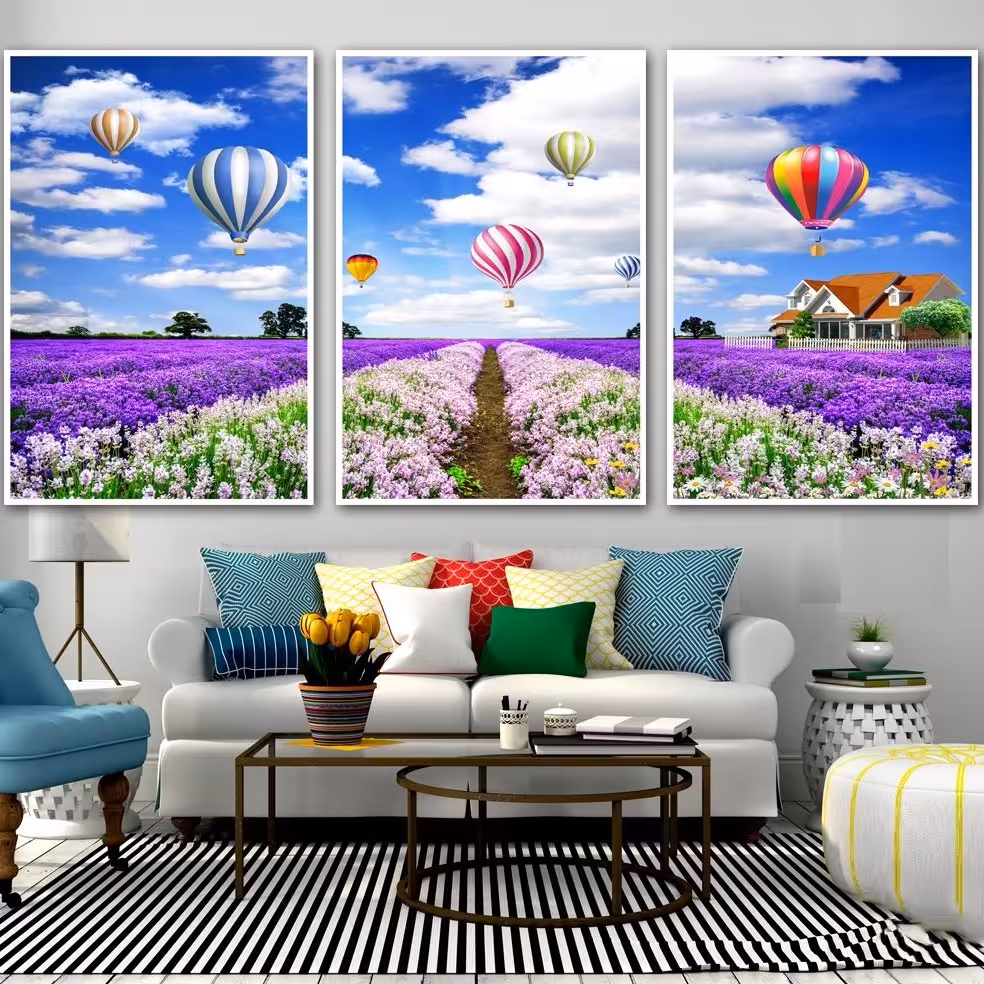 تابلو دکوراتیو 3تیکه  کد 0094