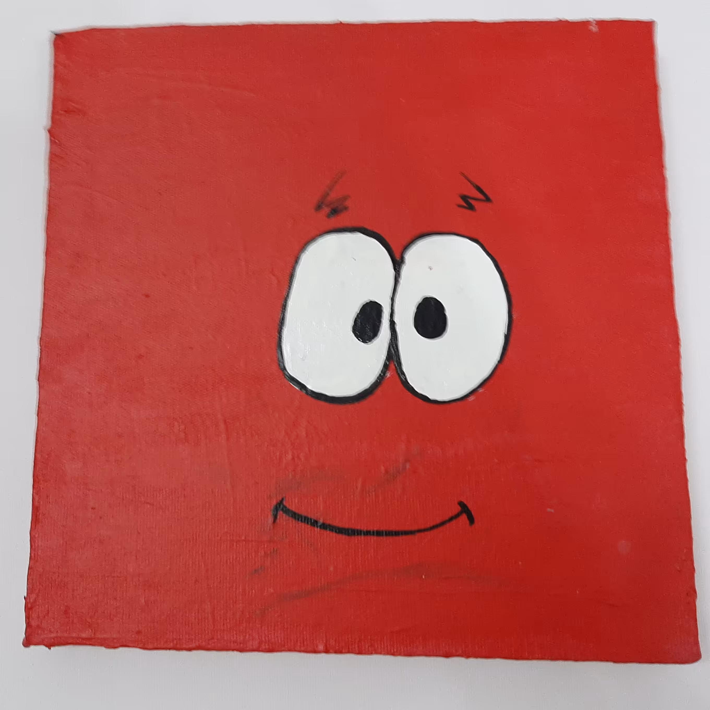 نقاشی آکریلیک پاتریک روی بوم سایز 20در20