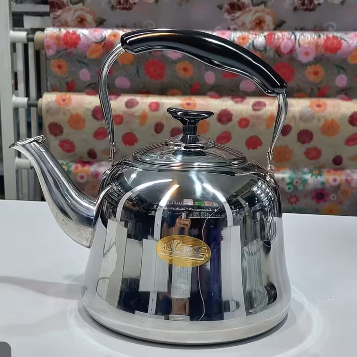 کتری استیل خارجی سه لیتری درجه 1   استیل نگیر و ضخیم