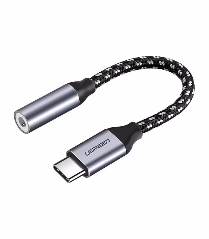 تبدیل TYPE-C به 3.5 میلی متر یوگرین مدل AV142 30632