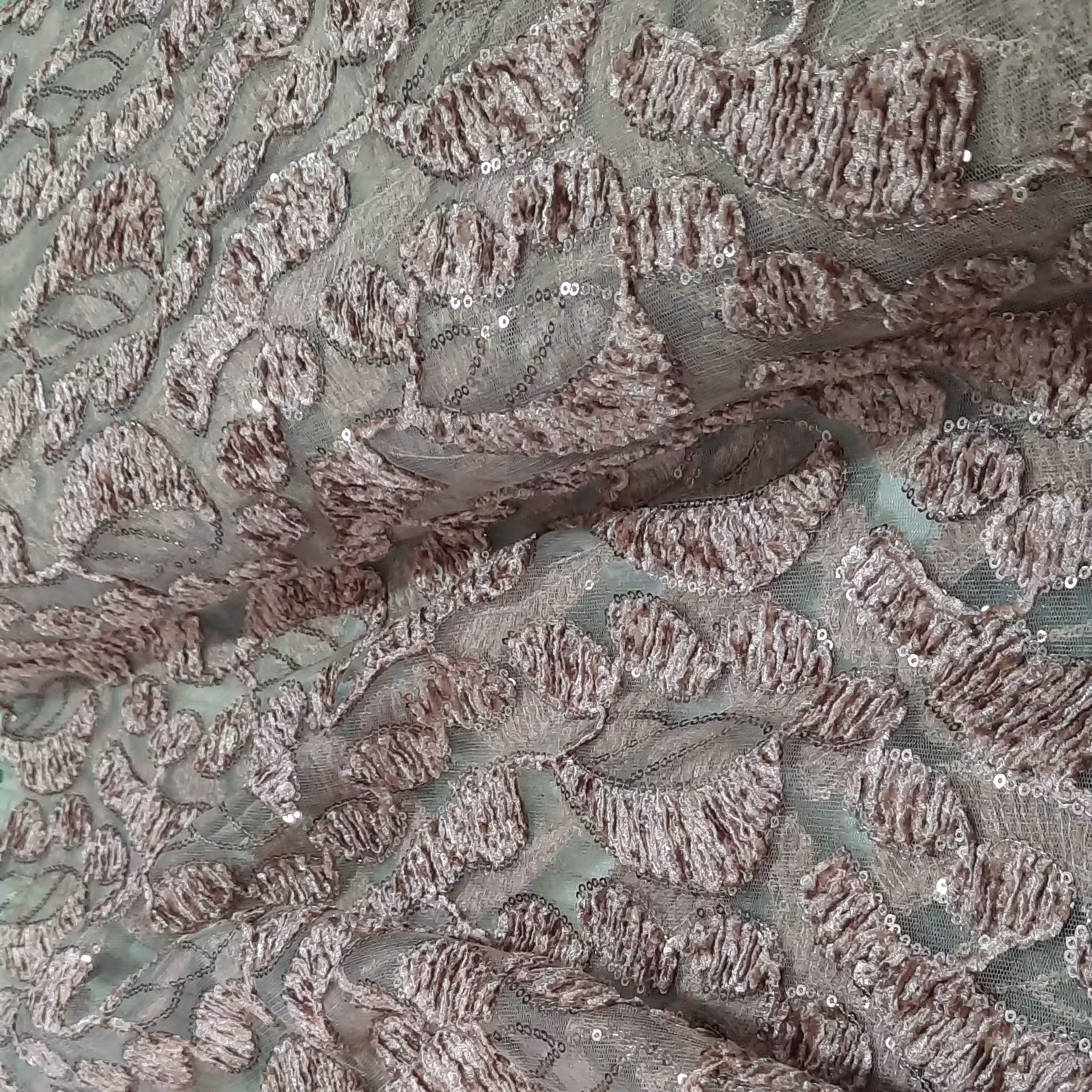 پارچه های مجلسی کار شده 