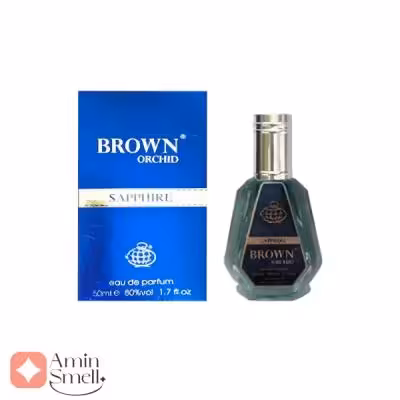 ادکلن براون ارکید سفیر فرگرانس ورد 50 میل | Brown Orchid Sapphire