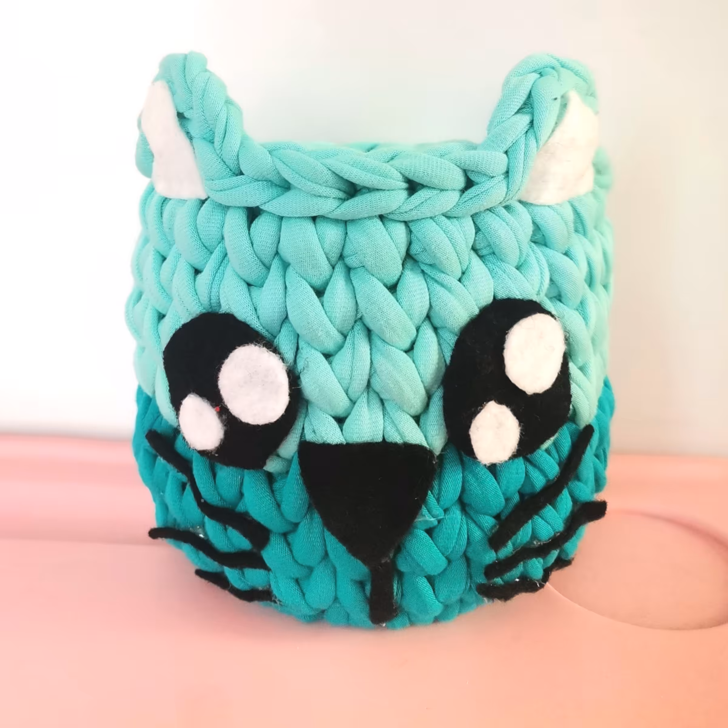 جامدادی جنس تریکو مدل گربه ای پسرانه