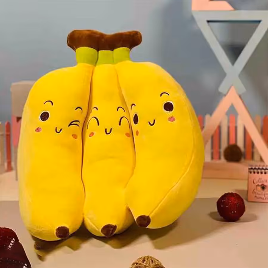 عروسک موز خوشه ای خارجی