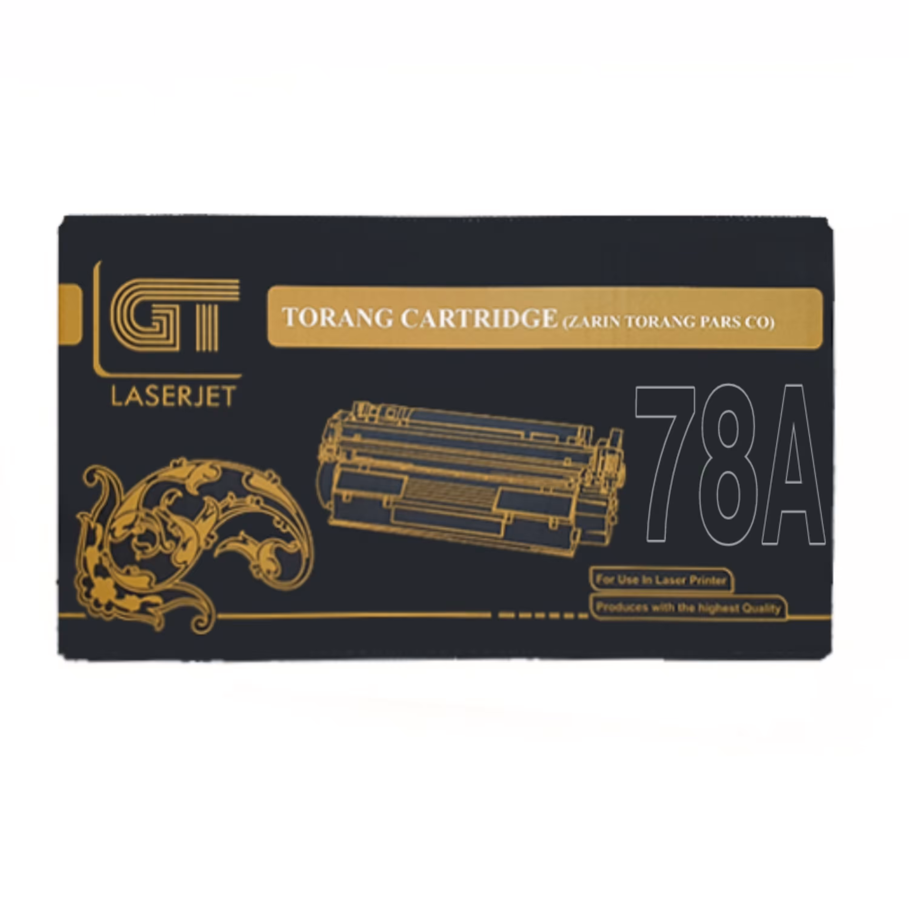 کارتریج تونر لیزری مشکی جی تی GT 78A (باضمانت و گارانتی)