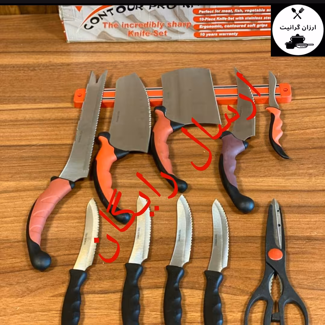 سرویس کاردوساطورحرفه ای ارسال رایگان11پارچه اره ای
