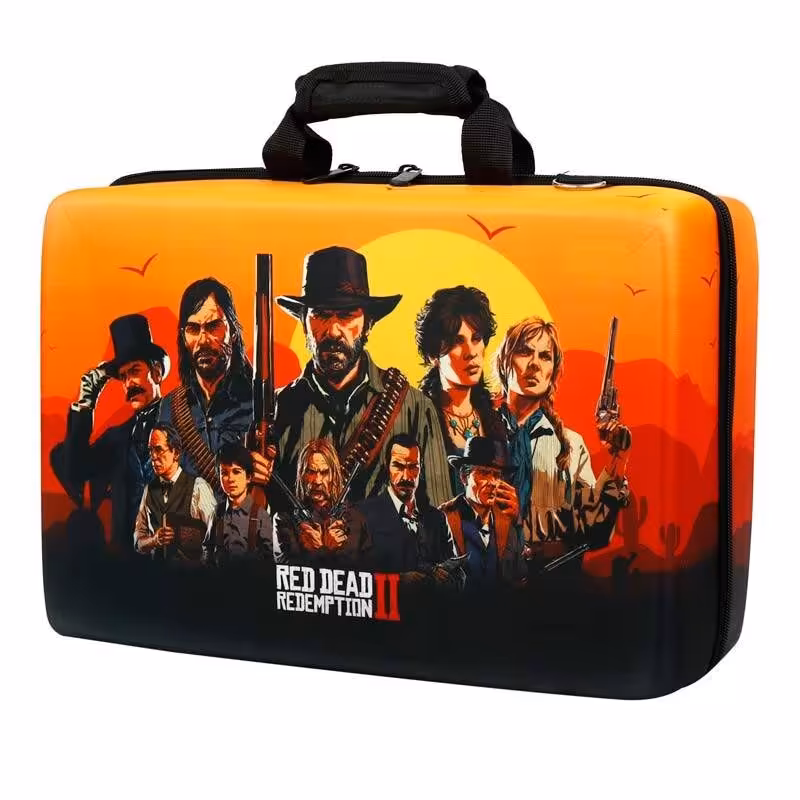 کیف کنسول بازی PS5 طرح Red Dead Redemption 2