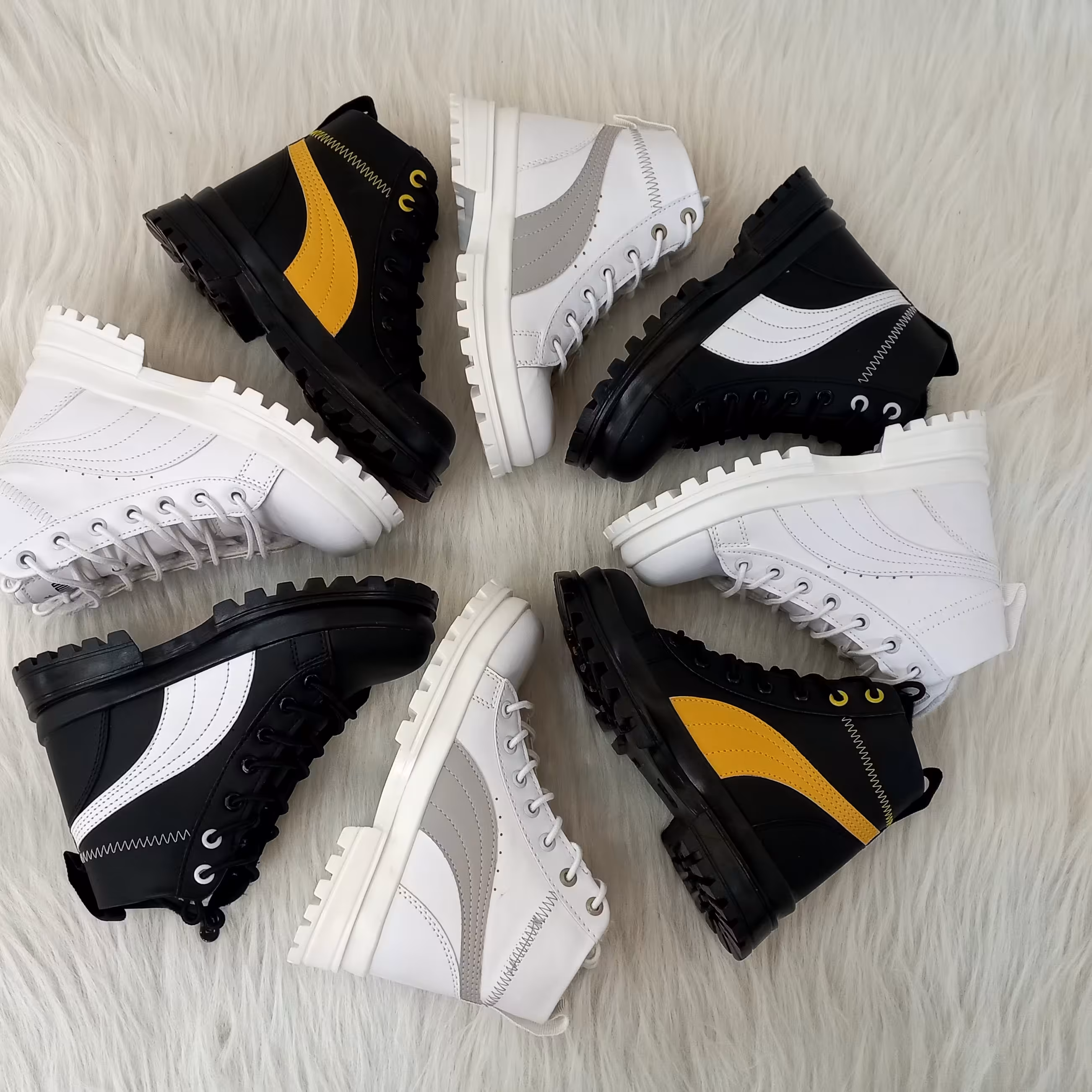 کتونی نیم ساق پسرانه ودخترانه پوماسایز26تا31 