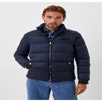 کاپشن آبی مردانه لباس سرمه‌ای با تورم ترمو پر کننده باد و جلیقه دافع آب باریک جین 4990 ان سی آر Ncs