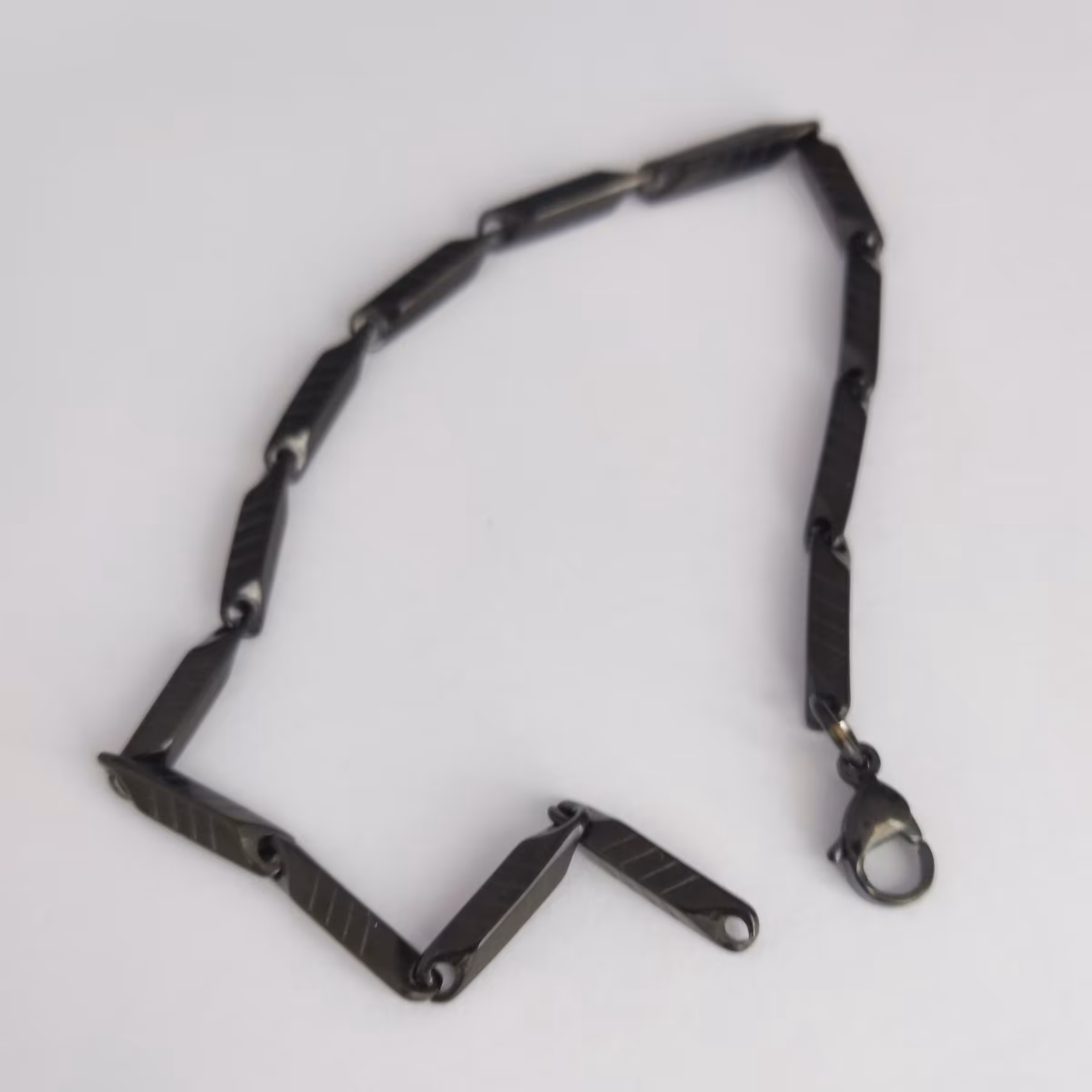 دستبند کبریتی مشکی استیل