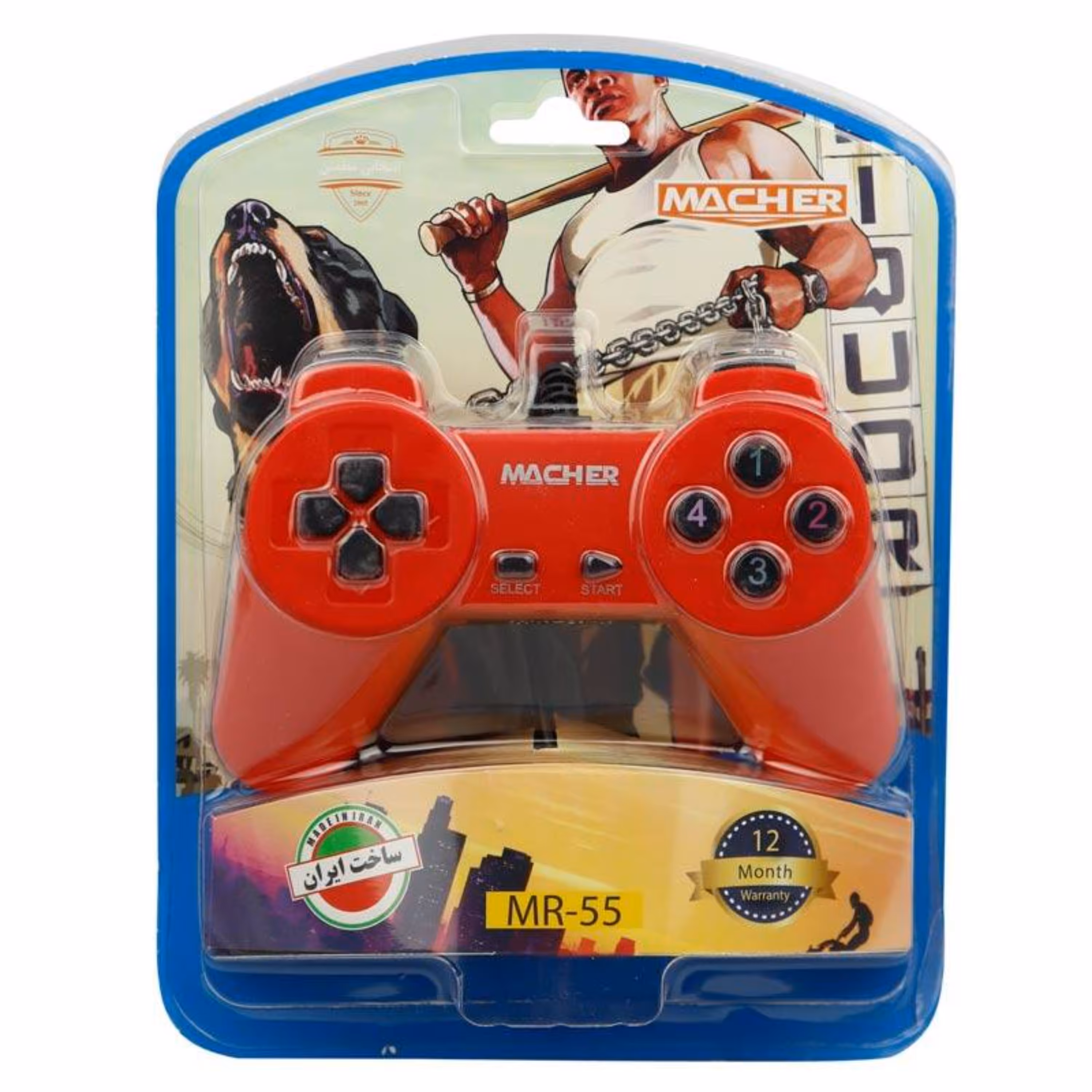 دسته بازی تک ساده سیمی Macher MR-55