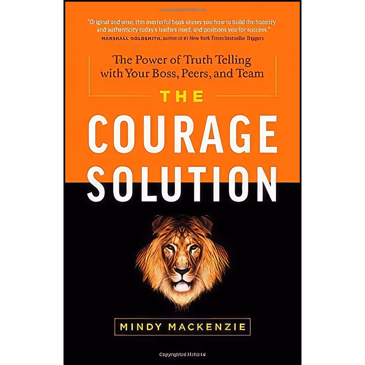 کتاب زبان اصلی The Courage Solution اثر Mindy Mackenzie