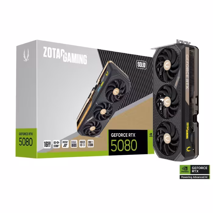 کارت گرافیک زوتک مدل GeForce RTX 5080 16GB SOLID