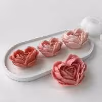 قالب سیلیکونی رز قلبی