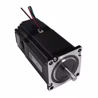 استپر موتور ترمزدار نما 24 برند لیدشاین مدل 86CM85-BZ گشتاور 85kg.cm