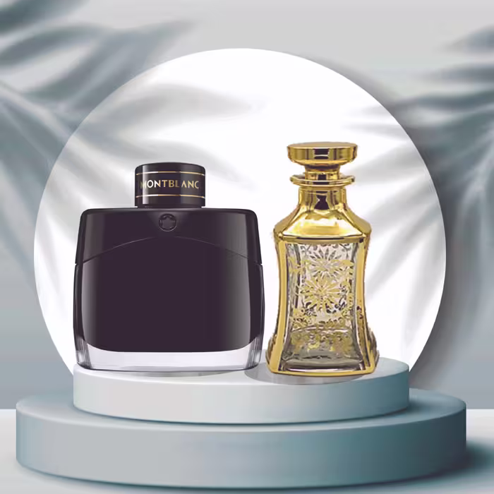 عطر مونت بلنک لجند- مون بلان لجند 20 گرم (خالص وبدون الکل لوزی تاپ) - Mont Blanc Legend
