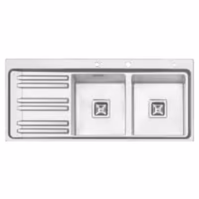سینک ظرفشویی روکار فانتزی مدل 2080 ایلیا استیل