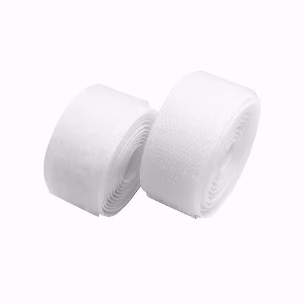 چسب پارچه ای نر و ماده عرض 2.5 سانت سفید طول 2 متر