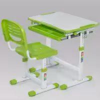 میز تحریر قابل تنظیم ارتفاع سبز  برند مشتاق (پسکرایه) 