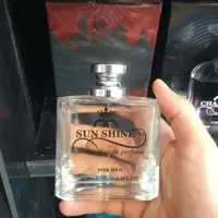 ادکلن مردانه پاشا مدل sun shine با رایحه دانهیل قرمز