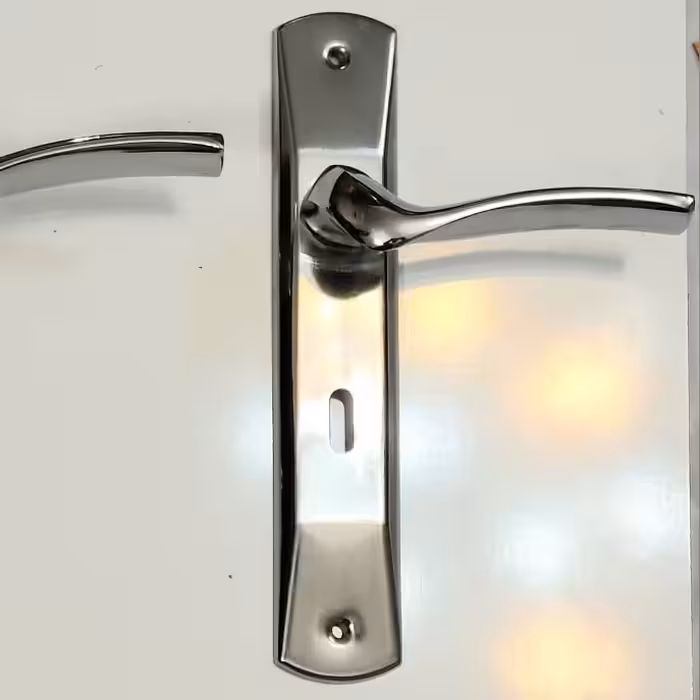 دستگیره پلاک رویال نقره ای