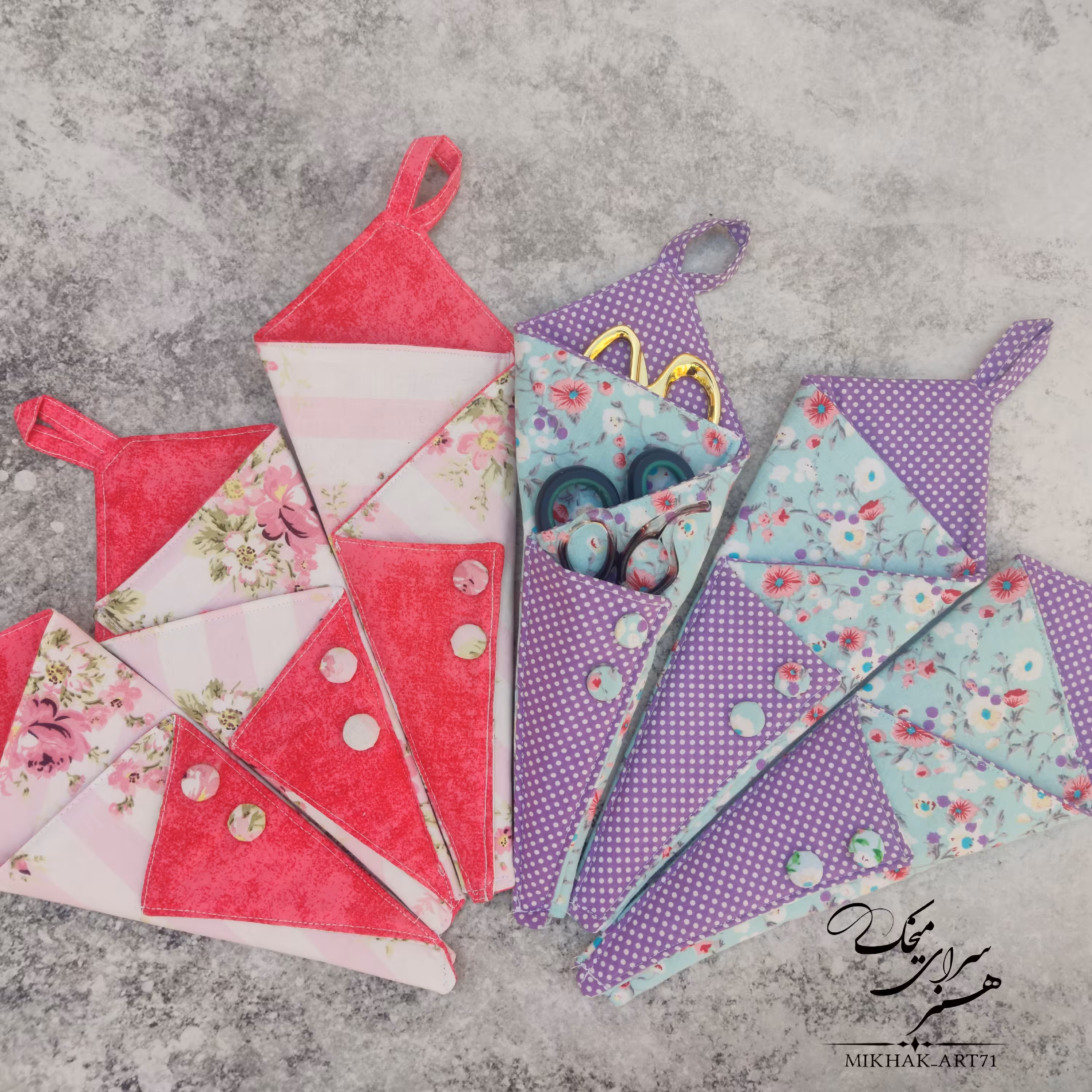 ست جاقیچی و جاسوزنی خیاطی 