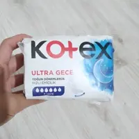 نوار بهداشتی کوتکس مخصوص شب Kotex Uktra Gece بسته 7 عددی