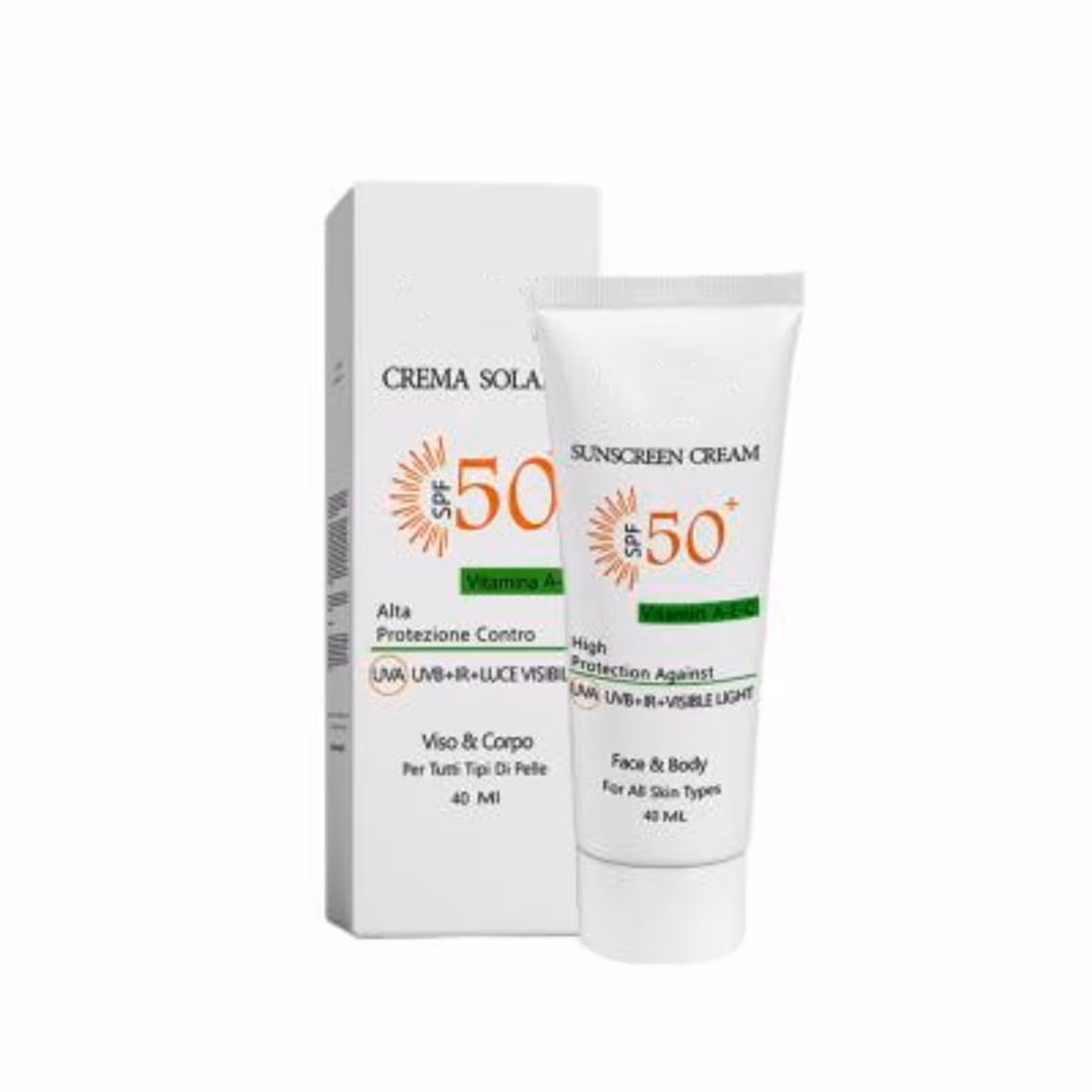 کرم ضد آفتاب مدل spf50 با حجم 40 میلی