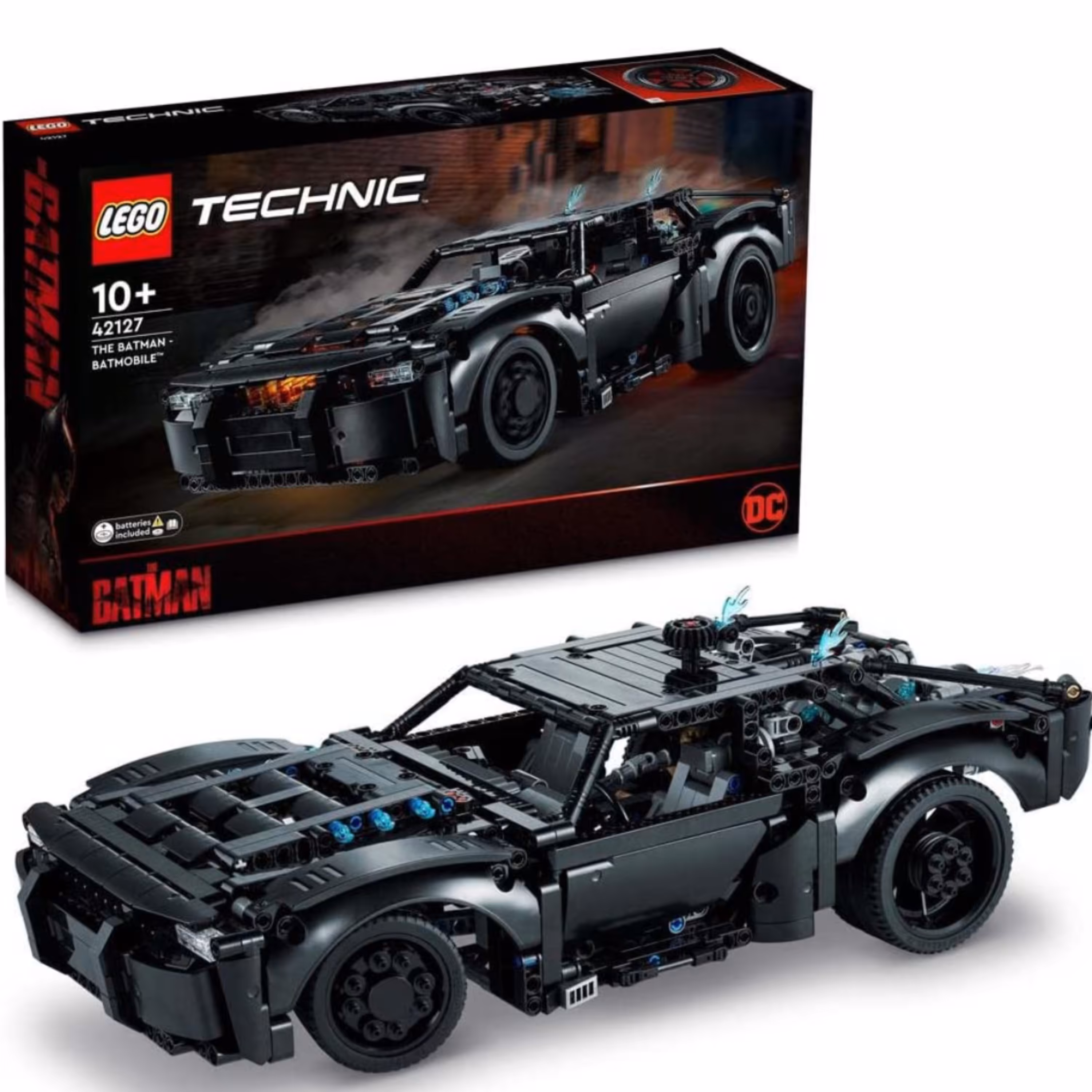 ساختنی لگو کلکسیونی سری تکنیک مدل واقعی ماشین  بتمن The Batman