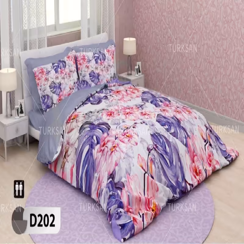 سرویس روتختی ترکسان کد D-202 دونفره 6 تکه