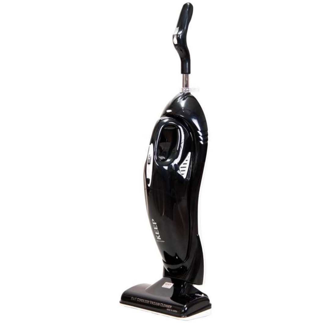 جاروشارژی دسته بلند کیپ KVC-811 رنگ مشکی 

