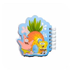 دفترچه دوربر طرح باب اسفنجی و پاتریک