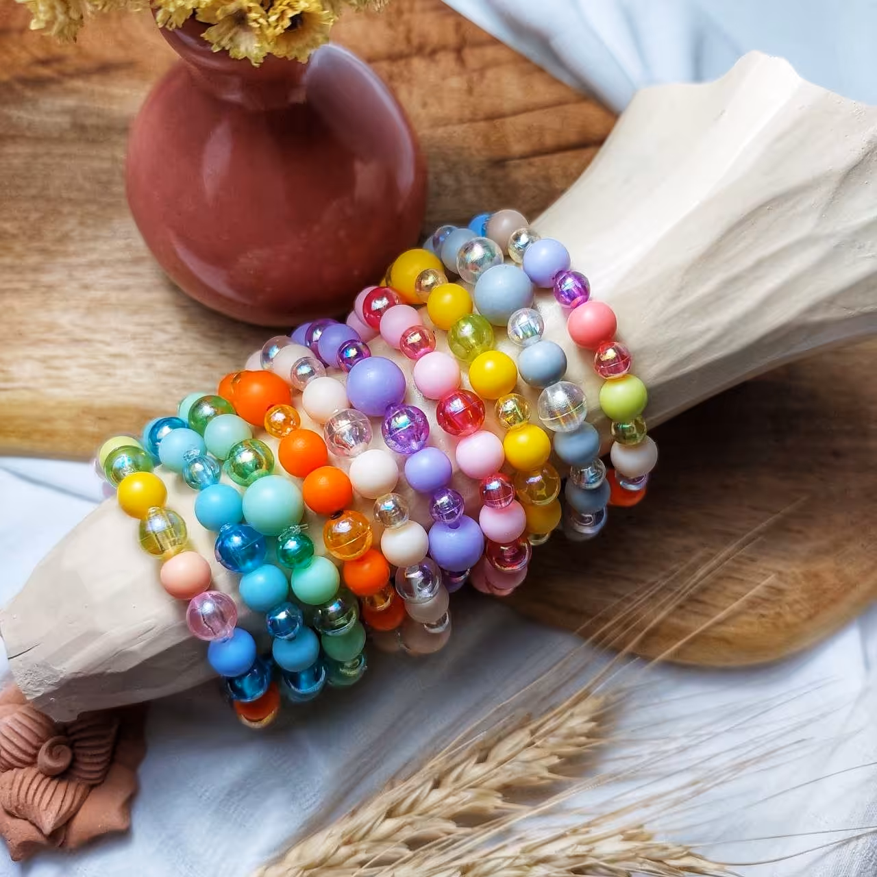 دستنبند کشی رنگی