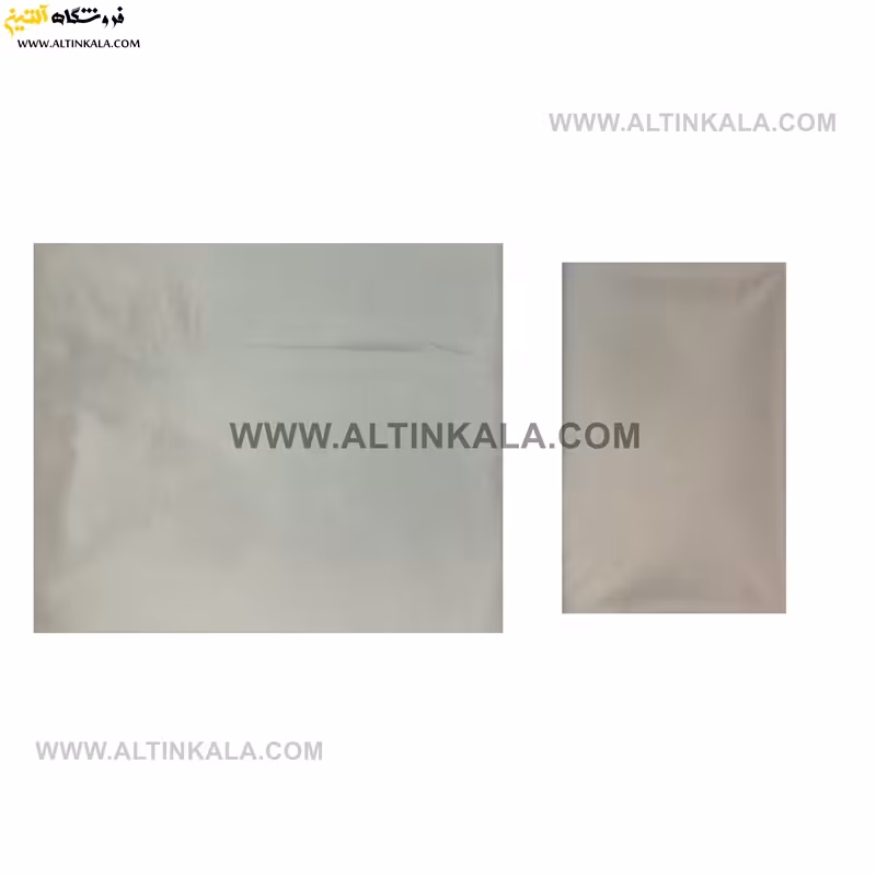 سرویس ملحفه کشدوز یکنفره دوتکه 90×200 ساده رنگ طوسی روشن