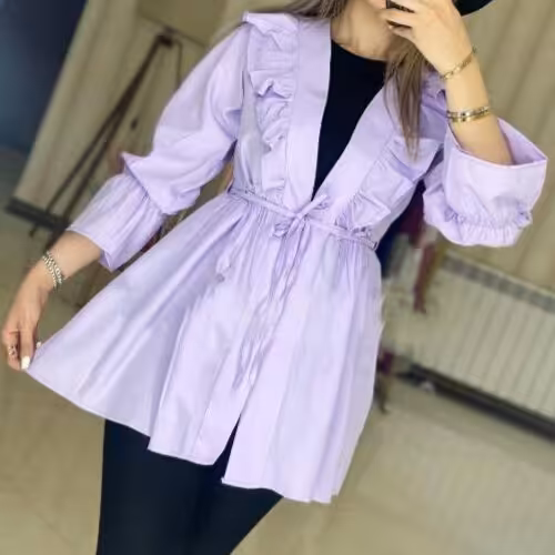 مانتو عروسکی جنس داکرون