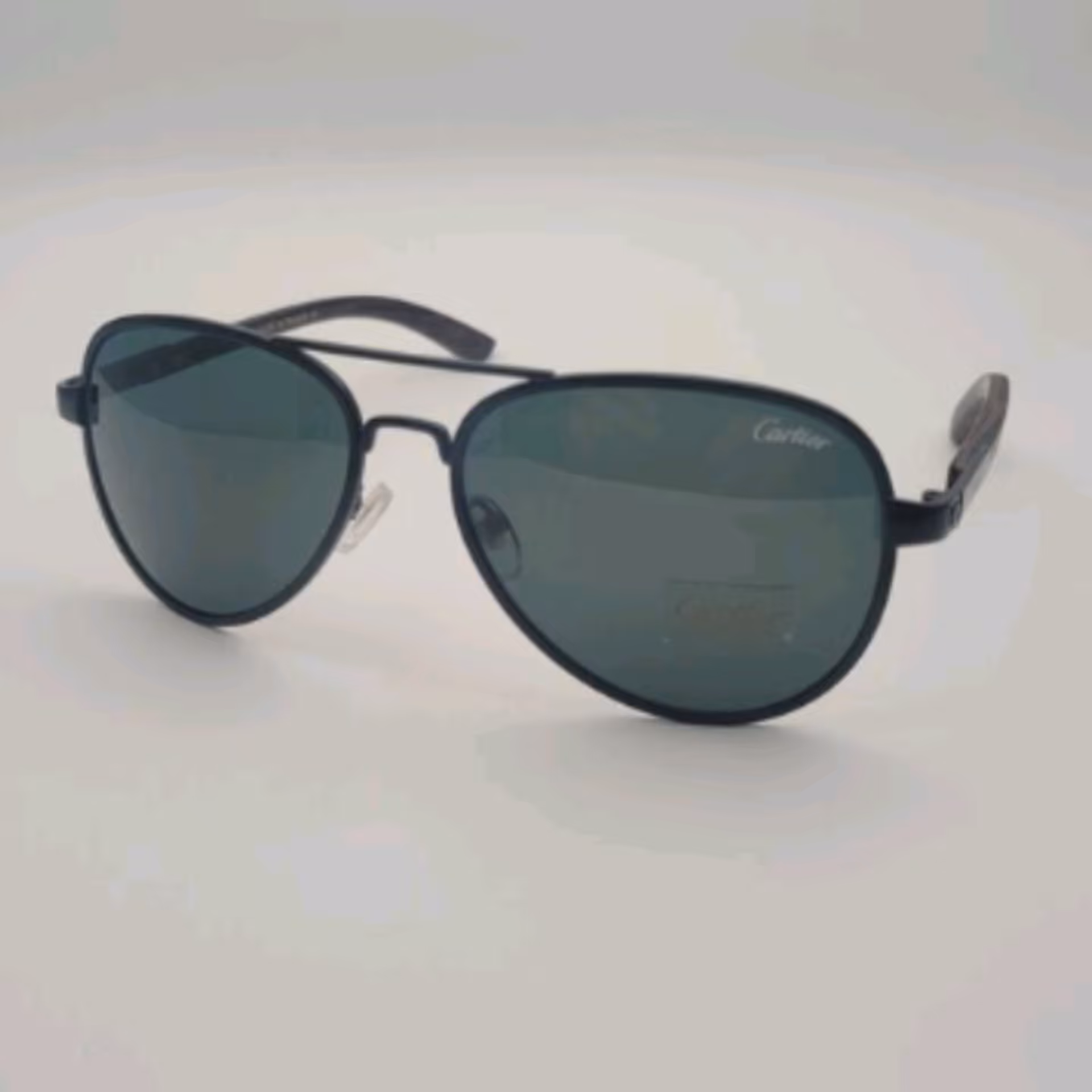 عینک آفتابی مردانه کارتیر (لنز شیشه سنگ وانتی رفلکس )