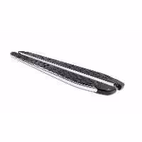 محافظ پلاستیکی رکاب MITSUBISHI L200 BLACKLINE SIDE STEP CHROME 2015 2019 Omsa