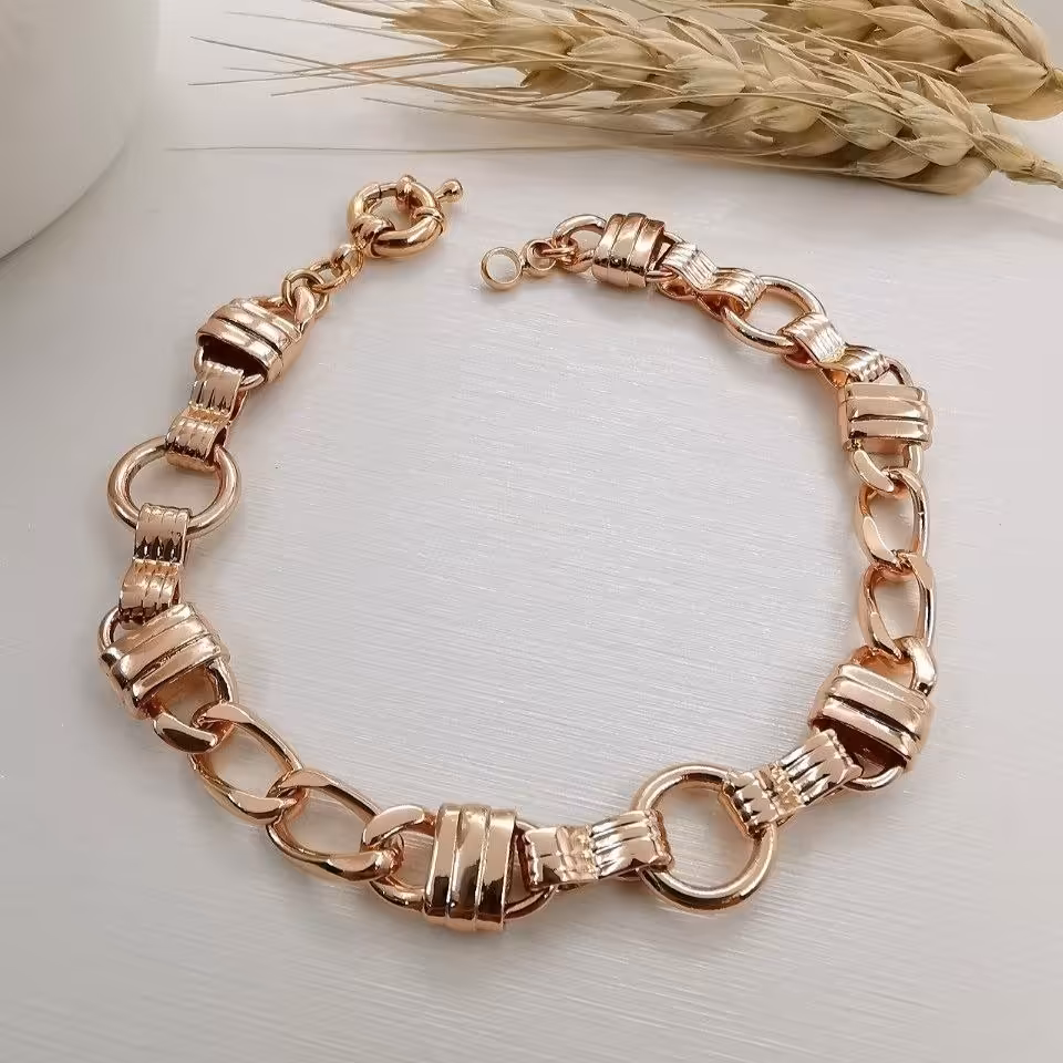 دستبند زنانه ژوپینگ آبکاری طلا